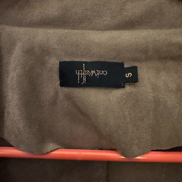 Tan Suede Fringe Blazer - Picture 3 of 3